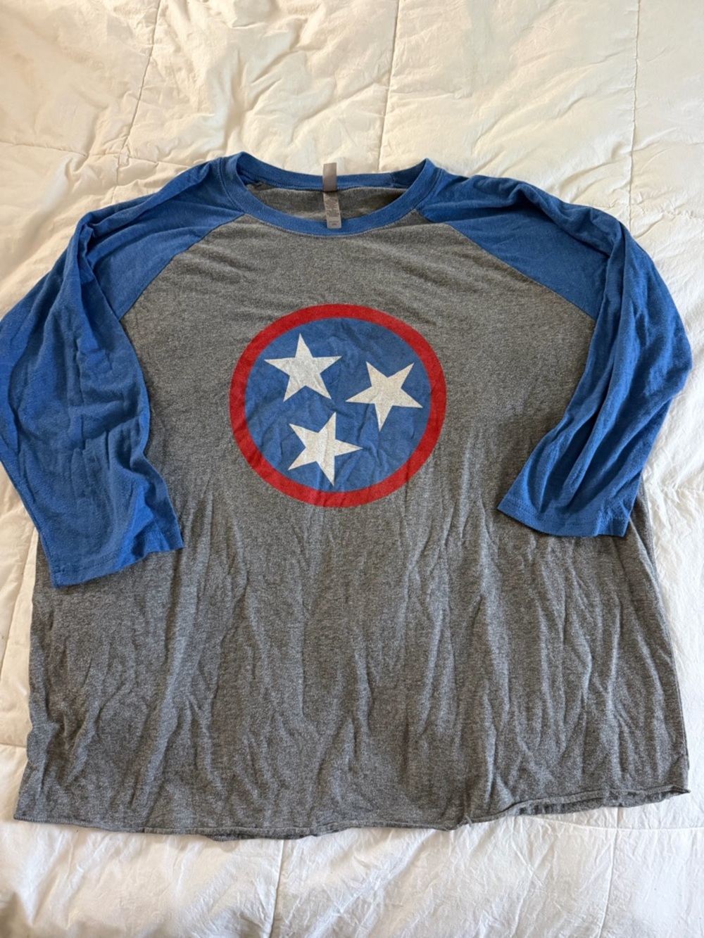 Tennessee Tri Star baseball tee